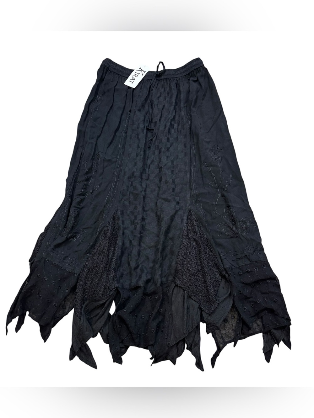 Brand new with Tags Kirat Brand Gothic Black Maxi Skirt Free Size